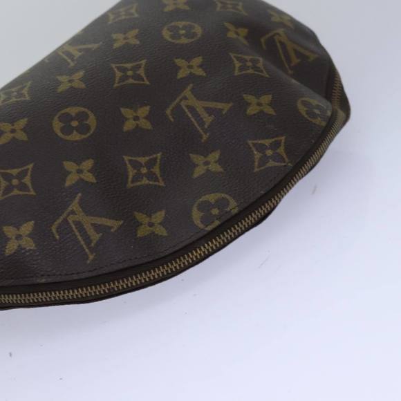 LOUIS VUITTON Monogram Trousse Demi Ronde Cosmetic Pouch M47520 LV Auth 78651 - Picture 5 of 16